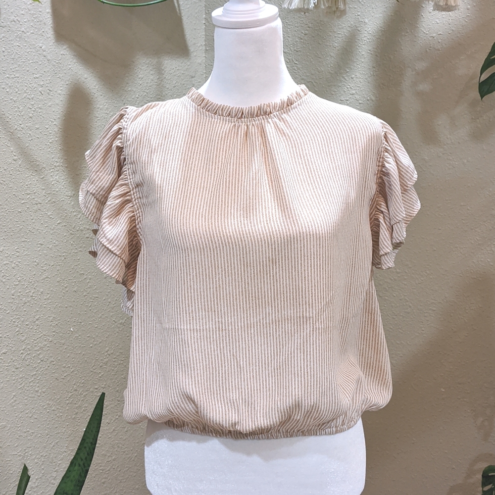 Chocolate U.S.A Blouse Sz Lg
